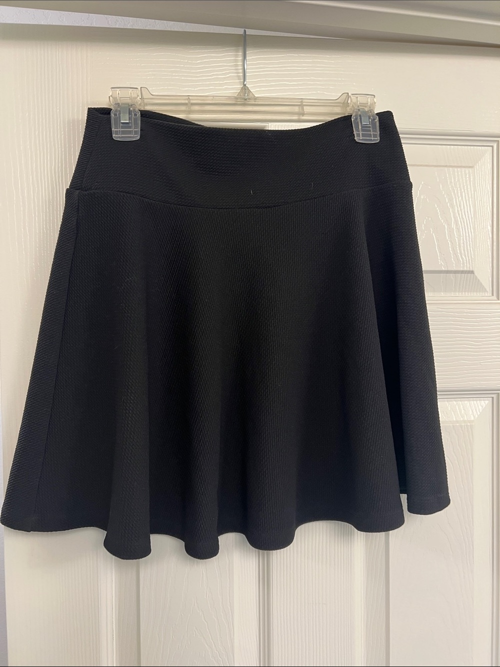 Forever 21 Black Skater Circle Skirt